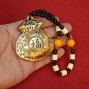 Lucky Brass Money Bag Ornament Wealth Attracting Treasure Handheld Item Prosperity Charm Money Bag Pendant Gift Wholesale - Image 4