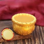 Yuanbao Jubi Treasure Bowl Rotating Home Decor for Living Room Bedroom Desktop Ideal Gift for Business Opening and Moving