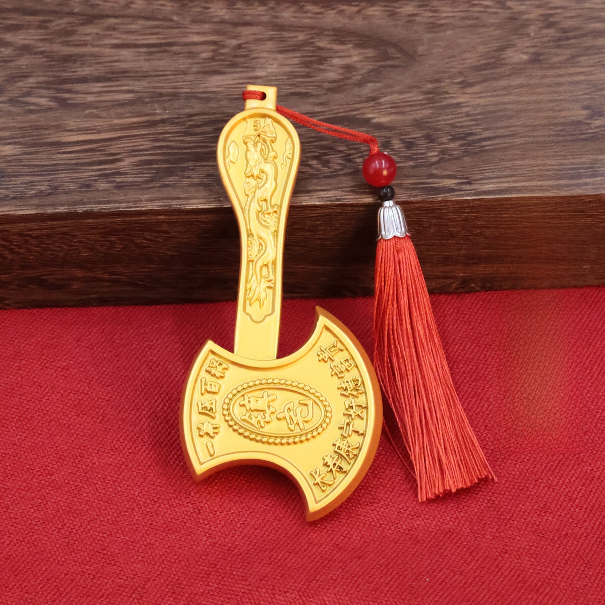 LA-934446454861_img0 Bronze Household Axe Decorative Ornaments Living Room Entrance Hall Corner Decorations Custom Metal Craft Artwork For Home - Image 1