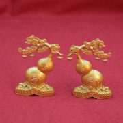 Double Happiness Character Gourd Ornament For Office Entrance Living Room Decorative Item Perfect For Moving In Celebrations - Image 2