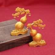 Double Happiness Character Gourd Ornament For Office Entrance Living Room Decorative Item Perfect For Moving In Celebrations - Image 3
