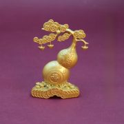 Gourd Ornament Wealth Attraction Prosperity Double Happiness Office Living Room Entrance Decorations Moving House Gifts