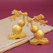 Gourd Ornament Wealth Attraction Prosperity Double Happiness Office Living Room Entrance Decorations Moving House Gifts - Image 4