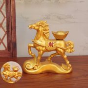 Shajin Instant Fortune Turnable Baozi Home Office Decor Lucky Charm Wealthy Waist Custom Metal Craft Ornament - Image 2