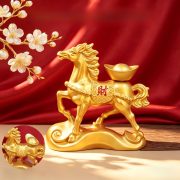 Lucky Money Horse Themed Home Decorations Wealth Bringing Animal Sculpture Ideal For Living Room Custom Metal Craft Ornaments - Image 2