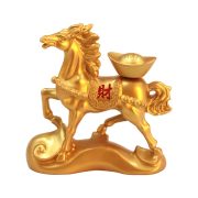 Lucky Money Horse Themed Home Decorations Wealth Bringing Animal Sculpture Ideal For Living Room Custom Metal Craft Ornaments - Image 5