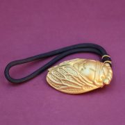 Large Size Solid Copper Locust Ornament Keychain Handheld Antique Style Metal Craftwork Wholesale Copperware Products - Image 3