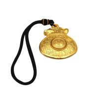 Solid Metal Craft Ornament Lucky Wealth Attracting Stress Relief Toy Prosperity Bag Turning Hand Piece Customizable Design - Image 2