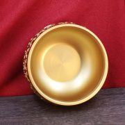 Bronze Return Pattern Wealth Attraction Money Box Home Living Room Decorative Ornaments Copper Water Basin Fortune Character Jar - Image 3