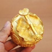 New Alloy Hollow Creative Metal Crafts Pomegranate Ornaments for Living Room Study Desk Small Figurines Wholesale - Image 3