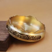 Bronze Base Home Decor Traditional Chinese Office Living Room Vintage Imitation Antique Bottom Pad Craft Gift - Image 2