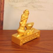 Shagold Large Wealth Brush Metal Craft Ornament Relief Dragon Pattern Business Opening Gift Lucky Money Attracting Decorative Item - Image 2