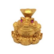 Lucky Three-legged Toad Figurine Gold Frog Home Decor Business Grand Opening Moving Gift Desktop Decoration Metal Craft Ornament - Image 5