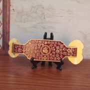 Bronze Eight Direction Wealth Attraction Sculpture Relief Decorative Office Desk Accessories Lucky Charm Prosperity Ornaments - Image 2