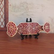 Bronze Eight Direction Wealth Attraction Sculpture Relief Decorative Office Desk Accessories Lucky Charm Prosperity Ornaments - Image 3