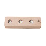 Luminous Solid Wood Base Crystal Ball With LED Night Light USB Round Base Mineral Sample Decorative Ornaments - Image 5