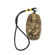 Bronze Guan Yu Handheld Figurine Mens Personal Plaything Bronze Artwork Gua Chi Handheld Ornament Custom Decorative Item - Image 5