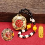 Bronze Wealthy柿子 Rotating Handheld Ornament Crafts Stress Relief Decorative Item Custom Metal Craft