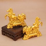 Sahjin Malabai Office Living Room Decorative Ornaments Rapid Development Horsehead Brass Sculpture Business Gift - Image 2