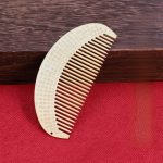 Bronze Metaphysical Heart Sutra Comb Metal Craft Ladies Health Comb Birthday Gift Antique Style Travel Souvenir Custom Ornament
