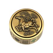 Double-Sided Spinning Lucky Money Fun Gadget Chinese Mahjong Stress Relief Toy Handheld Metal Craft Ornament Instant Win - Image 4