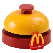 McDonald's Style Small Hand Press Bell Quick Answer Bell Front Desk Dining Table Bell Call Person Pet Ring Bell Craft Ornament - Image 5