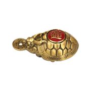 Bronze Turtle Shell Pendant Creative Office Decorative Artwork Men's Gift Lucky Charm Home Decoration Ornament - Image 5