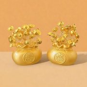 Alloy Zodiac Wealth Tree Home Decoration Ornaments Attracting Fortune Car Decorations Festive Custom Metal Crafts - Image 2