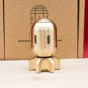 Bronze Solid Torpedo Model Stress Relief Office Desktop Decoration Fidget Gadget Handheld Craft Toy For Business Use - Image 4