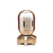 Bronze Solid Torpedo Model Stress Relief Office Desktop Decoration Fidget Gadget Handheld Craft Toy For Business Use - Image 5