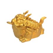 Gold Dragon Toad Figurine Handmade Entrance Living Room Decorative Ornaments Creative Tea Play Taoist Toad Art Crafts - Image 5