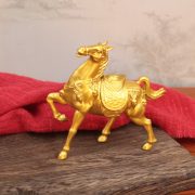 Alloy Treasure Horse Home Living Room Desktop War Horse Ornament Metal Craft TV Cabinet Decorative Item - Image 3
