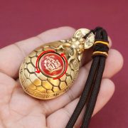 Bronze Turtle Shell Ornament Creative Handheld Craft Stress Relief Decorative Item Wealth Attracting Lucky Charm Wholesale - Image 3