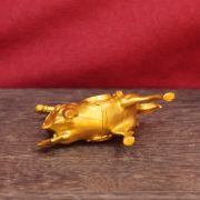 Golden War Horse Desktop Decoration Home Office Craftwork Metal Alloy Horse Success Zodiac Ornament - Image 2