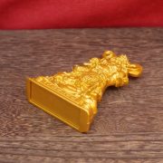 Alloy Wu Changsheng Wealth Deity Riding Tiger Statue Home Altar Entranceway Decorative Artwork Custom Metal Craft Ornament - Image 4