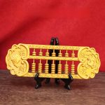 Bronze Luoshui Money Frog Abacus Ornament Wealth Attraction Home Office Decor Solid Brass Figurine Gift Lucky Charm Abacus