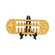 Bronze Luoshui Money Frog Abacus Ornament Wealth Attraction Home Office Decor Solid Brass Figurine Gift Lucky Charm Abacus - Image 5