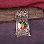 General Tiger Head Talisman Hanging Ornament Tai Sui Order Hexagram Five Yellow Two Black Fortune Attracting Townhouse Plaque