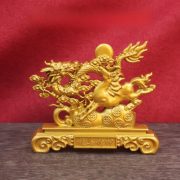 Shajinlongma Spirit Money Attracting Office Home Living Room Decorative Ornaments Popular Crafts Souvenir Metal Artwork