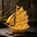 New Arrival Sand Gold Color Lucky Dragon Home Entrance Decorative Ornaments Business Opening Gifts Sailing Smoothly And Returning Full