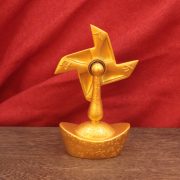 Alloy Windmill Ornaments Office Desktop Prosperity Wealth Attracting Decorative Item Wind Powering Water Business Success - Image 2