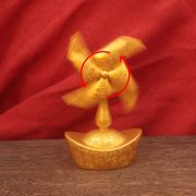 Alloy Windmill Ornaments Office Desktop Prosperity Wealth Attracting Decorative Item Wind Powering Water Business Success - Image 3