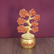 Lucky Money Attracting Treasure Chest Money Tree Decoration Metal Craft Office Living Room Decorations Wealth Brining Ornaments - Image 2