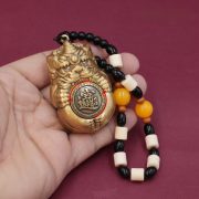 Portable Brass Good Luck Wealth Attraction Xiu Ornaments Health Enhancing Stress Relief Gifts Display Pieces - Image 4