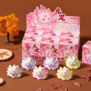 Authentic Nine-Tailed Fox Desktop Decoration Resin Craft Figurine Adorable Center Console Ornament Wholesale - Image 3