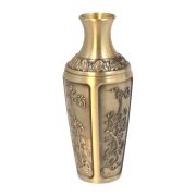 Bronze Small Vase Dried Flower Decorative Metal Living Room Creative Copper Palm Display Tabletop Decoration Antique Style Flower Holder - Image 5