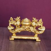 Alloy Xi Wang Figurine Business Gift Office Desk Decoration Wealth Attraction Prosperity Polyvalent Container Custom Metal Craft - Image 2