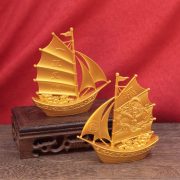 Fulin Desktop Bookshelf Entrance Decorative Metal Craft Ornament for Home Living Room Office Shop Opening Celebration - Image 2