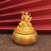 Treasure Attracting Zhao Gong Ming Rotating Treasure Cauldron Decoration Living Room Bar Cabinet Office Decorations Shop Ornaments - Image 2