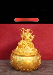 Treasure Attracting Zhao Gong Ming Rotating Treasure Cauldron Decoration Living Room Bar Cabinet Office Decorations Shop Ornaments - Image 7